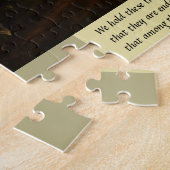 Puzzle Casse-tête de Jour de la Déclaration (Côté)