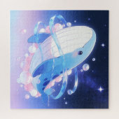 Puzzle Casse-tête de la baleine rêveuse (Horizontal)