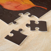 Puzzle Casse-tête de la fille d'automne (Côté)