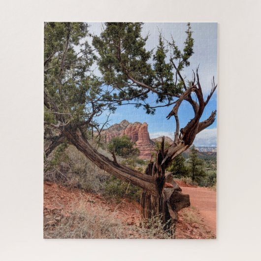 Puzzle Casse-tête de la montagne de Sedona Arizona (Vertical)