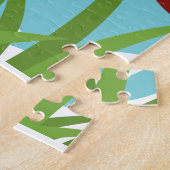 Puzzle Casse-tête de la rivière de la nature paisible – P (Côté)