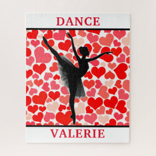 Puzzle Casse-tête de la Saint-Valentin pour danseuse de b