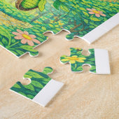 Puzzle Casse-tête de l'œuf au papillon (Côté)