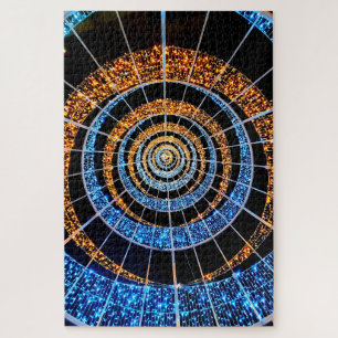 Puzzle Casse-tête de lumières scintillantes en spirale