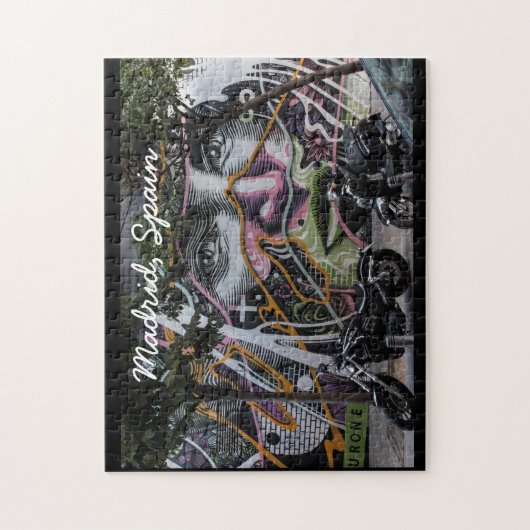 Puzzle Casse-tête de Madrid, Espagne (Vertical)