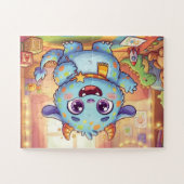 Puzzle Casse-tête de monstre mignon (Horizontal)