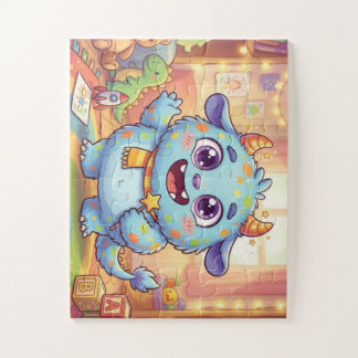 Puzzle Casse-tête de monstre mignon