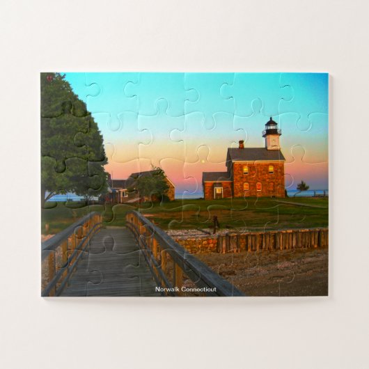 Puzzle Casse-tête de Norwalk Connecticut (Horizontal)