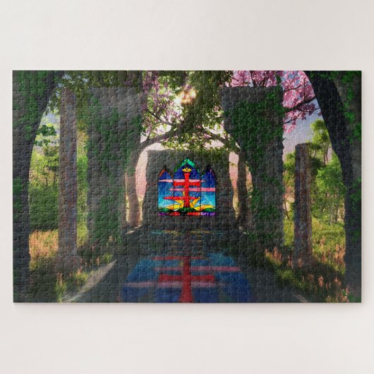 Puzzle Casse-tête de Pâques Lumière Éternelle (Horizontal)