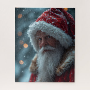 Puzzle Casse-tête de Père Noël - Casse-tête de vacances d