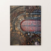 Puzzle Casse-tête de porte Steampunk (Vertical)