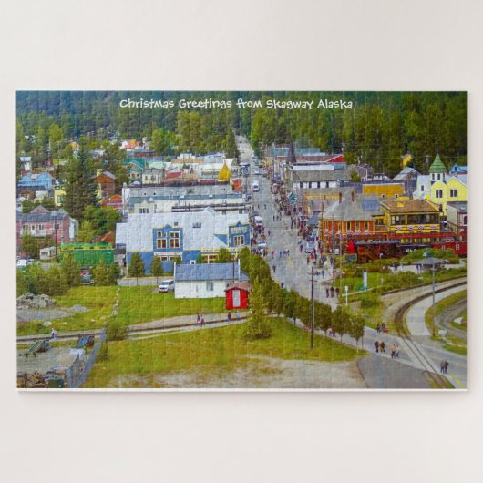 Puzzle Casse-tête de Skagway Alaska (Horizontal)