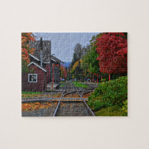 Puzzle Casse-tête de station de train d'Issaquah