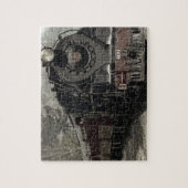 Puzzle Casse-tête de train de locomotive à vapeur (Vertical)