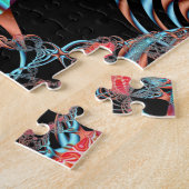 Puzzle casse-tête d'équation mathématique (Côté)