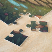 Puzzle Casse-tête des amis de la forêt mignons (Côté)