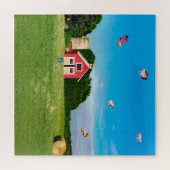 Puzzle Casse-tête des cochons ailés (Horizontal)