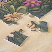 Puzzle Casse-tête des Fées de la Forêt de Champignons Enc (Côté)