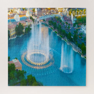 Puzzle Casse-tête des fontaines d'eau à Las Vegas
