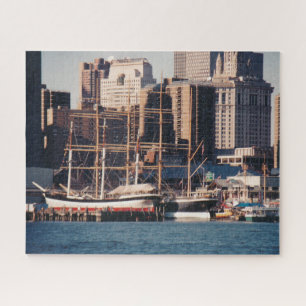 Puzzle casse-tête des grands navires de New York