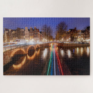 Puzzle Casse-tête des voies navigables d'Amsterdam Pays-B