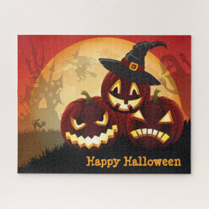 Puzzle Casse-tête d'Halloween effrayant