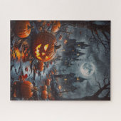Puzzle Casse-tête d'Halloween effrayant (Horizontal)