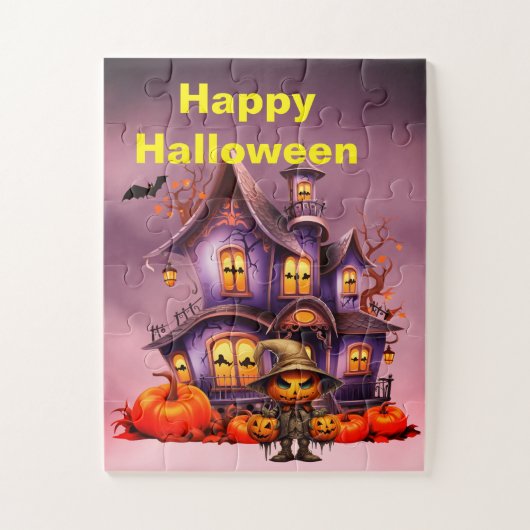 Puzzle Casse-tête d'Halloween effrayant (Vertical)