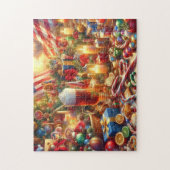 Puzzle Casse-tête difficile de trois fêtes (Vertical)