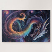 Puzzle casse-tête dragon cosmique (Horizontal)
