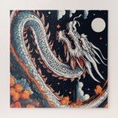 Puzzle casse-tête dragon de nuit (Horizontal)