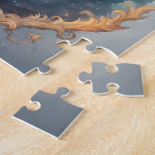 Puzzle casse-tête dragon des nuages (Côté)