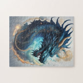 Puzzle casse-tête dragon des nuages (Horizontal)