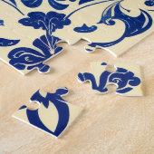 Puzzle casse-tête dragon du ciel saphir (Côté)