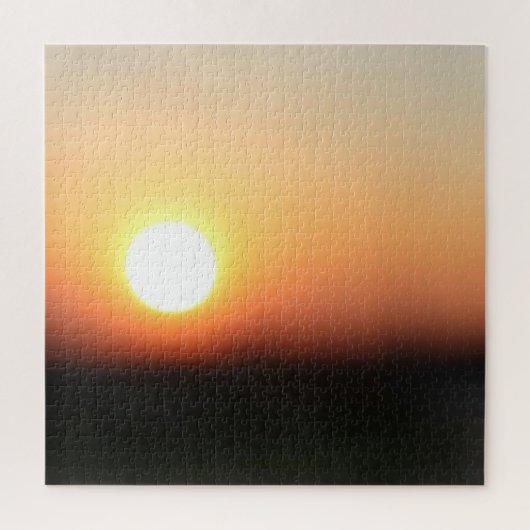 Puzzle Casse-tête du coucher de soleil flou (Vertical)