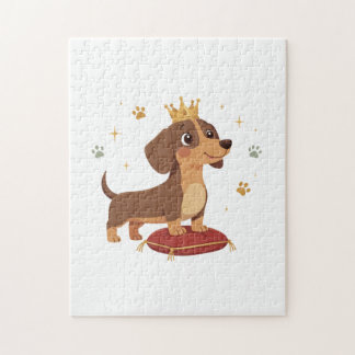 Puzzle Casse-tête du duc teckel Cadeau pour amateur de ch