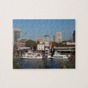 Puzzle Casse-tête du front de rivière de Sacramento, Cali