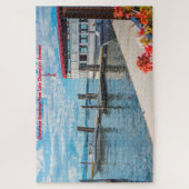 Puzzle Casse-tête du lac Champlain Vermont (Vertical)