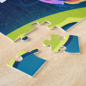 Puzzle Casse-tête du nom de l'enfant de l'espace (Côté)