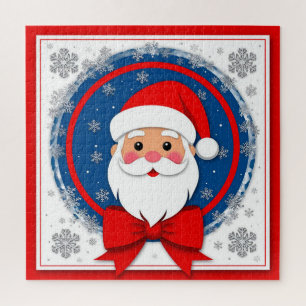 Puzzle Casse-tête du Père Noël pour les enfants et la fam