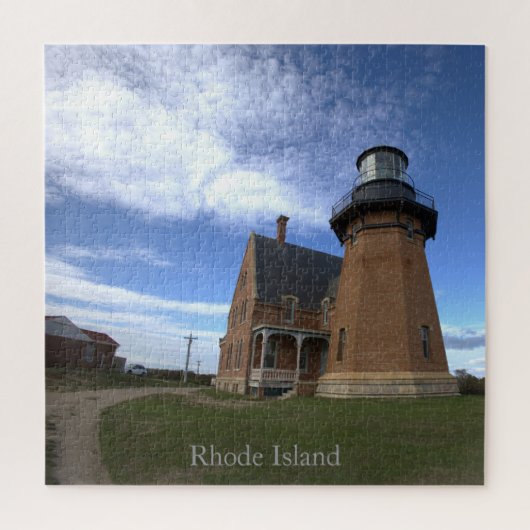 Puzzle Casse-tête du phare de Rhode Island (Vertical)