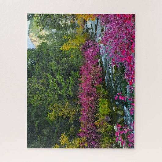 Puzzle Casse-tête du ruisseau fleuri (Vertical)