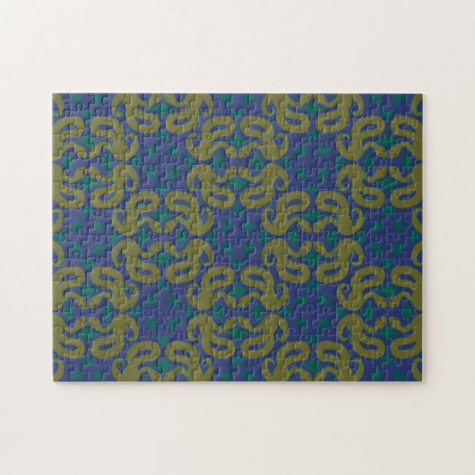 Puzzle Casse-tête du serpent jaune (Horizontal)