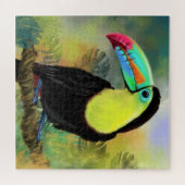 Puzzle Casse-tête du Toucan Tropical (Horizontal)