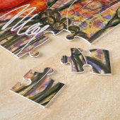 Puzzle Casse-tête fantaisiste de coquelicots (Côté)