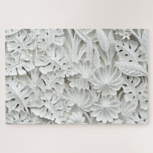 Puzzle casse-tête fleurs et feuilles (Horizontal)