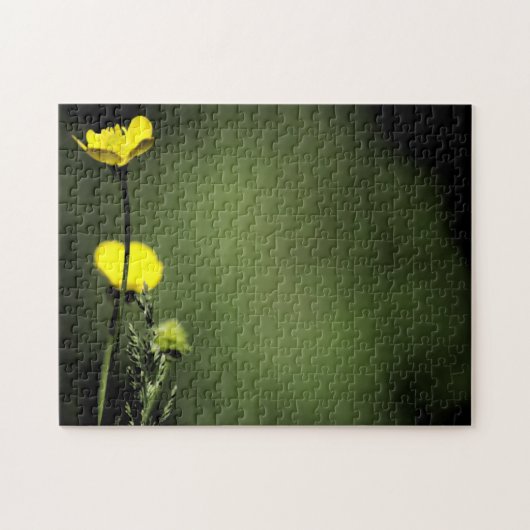 Puzzle Casse-tête Fleurs Jaunes (Horizontal)
