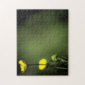 Puzzle Casse-tête Fleurs Jaunes (Vertical)