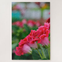 Casse-tête Fleurs Roses