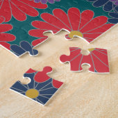 Puzzle Casse-tête floral Splashy automnal (Côté)